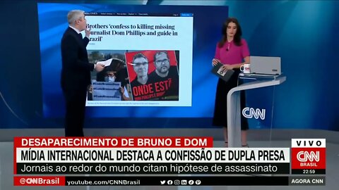 Mídia internacional destaca confissão de dupla presa por desaparecimentos no AM | @SHORTS CNN