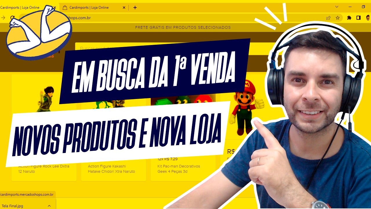 NOVOS ANUNCIOS/EM BUSCA DA PRIMEIRA VENDA | Pt Br