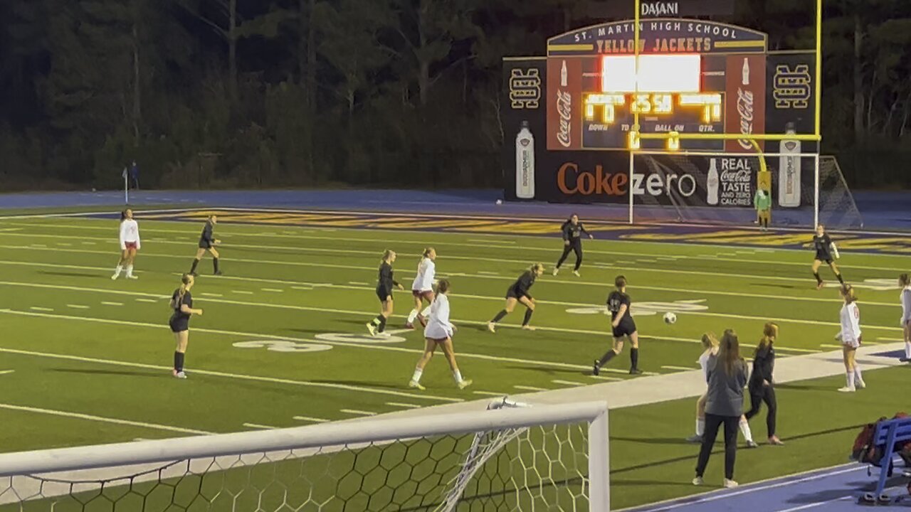 Jolee shaver goal vs st martin