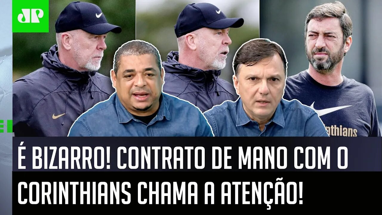 "ISSO ME PARECE UMA LOUCURA! TOTALMENTE DESCABIDO!" Contrato de Mano com o Corinthians CHAMA ATENÇÃO