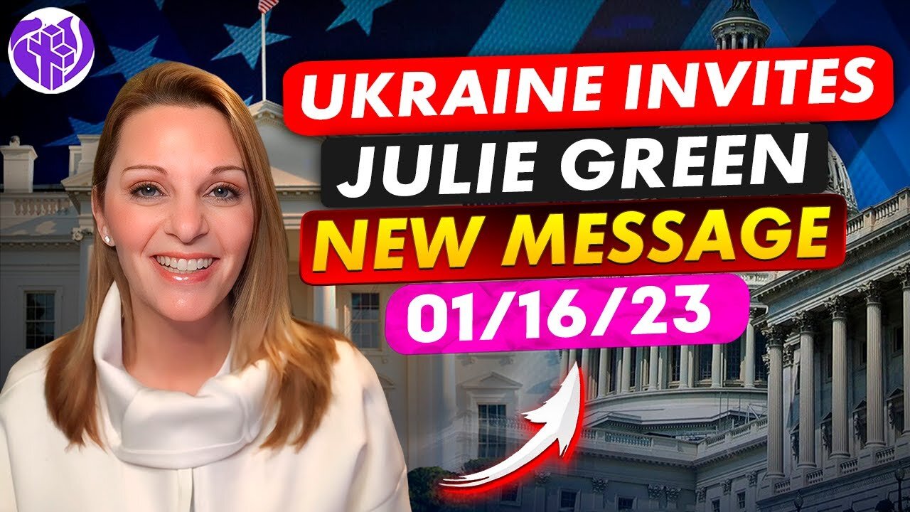 JULIE GREEN PROPHETIC WORD (01/16/2023) 🤝 UKRAINE INVITES JULIE GREEN / BIG UPDATE - TRUMP NEWS