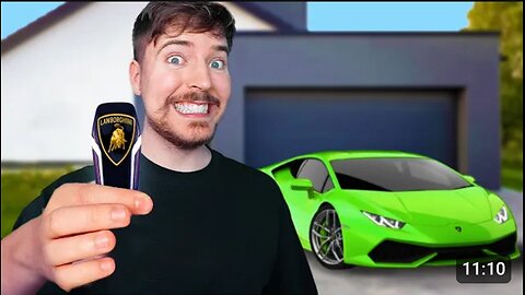 HOW I WON A LAMBORGHINI FROM MRBEAST IN FREE 0💲