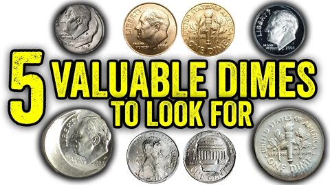 MODERN 2000 DIMES WORTH MONEY - ERROR COINS HIDING IN YOUR CHANGE!!