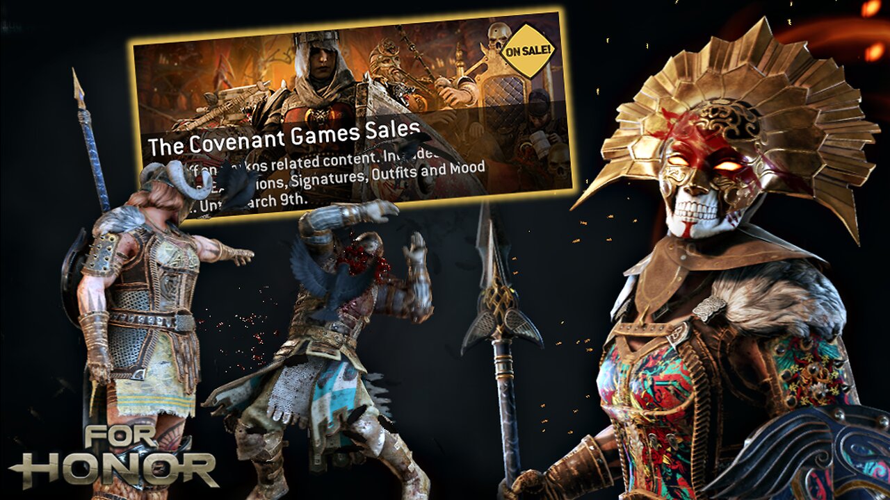 Covenant Games is BACK + Extra XP Fest!!! Content of the Week Mar. 3rd [For Honor]