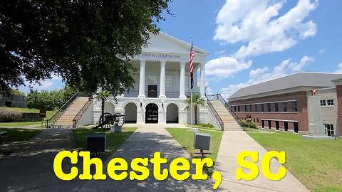 I'm visiting every town in SC - Chester, South Carolina