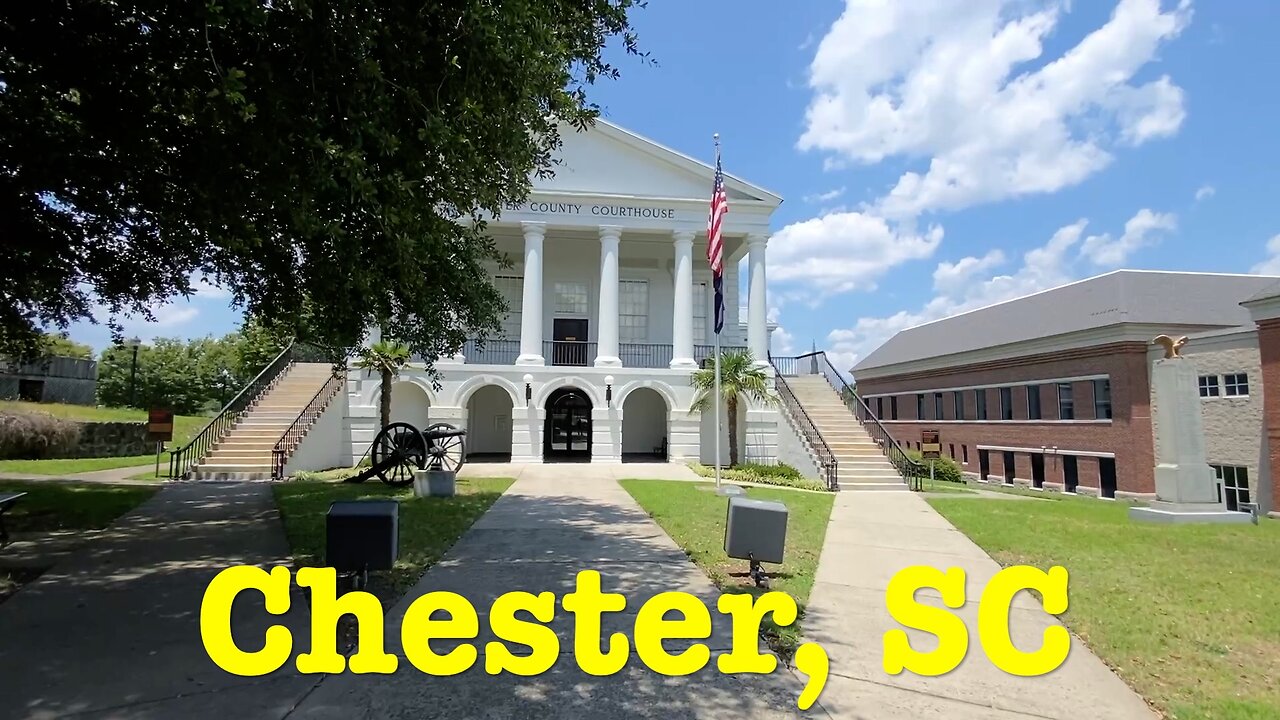 I'm visiting every town in SC - Chester, South Carolina