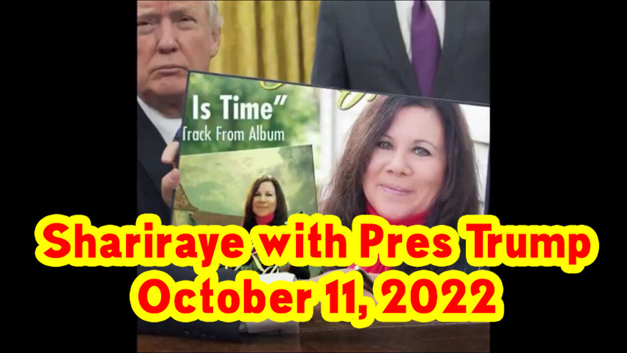 Shariraye with Pres Trump 10/11/22