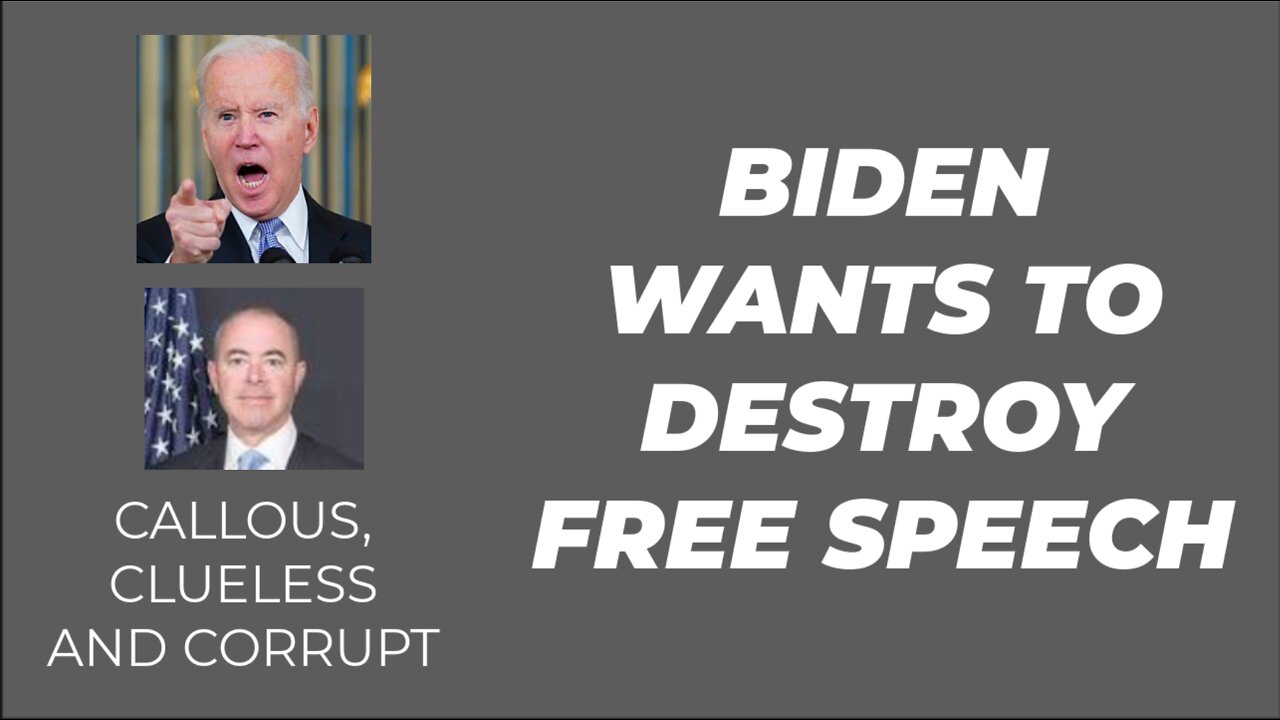 BIDEN CREATES HIS OWN DYSTOPIAN "MINISTRY OF TRUTH"