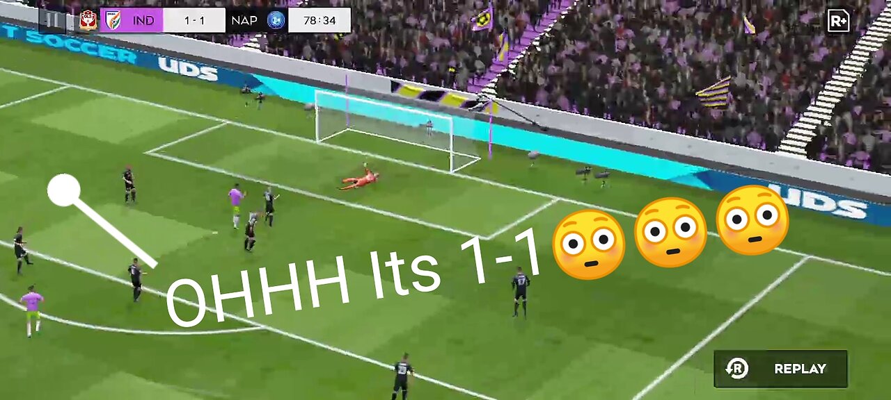 Global Challenge Cup Round of 16 INDIA vs NAPOLI Dream League Soccer 2024🔥