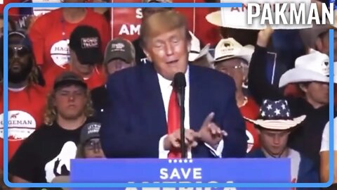 Trump's Brain Breaks on "COVFEFE" at Sick Rally