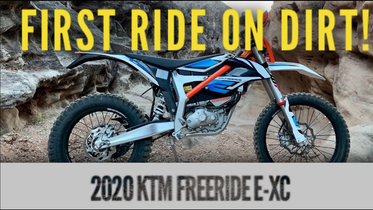 KTM Freeride E-XC Electric Dirt Bike - First Ride