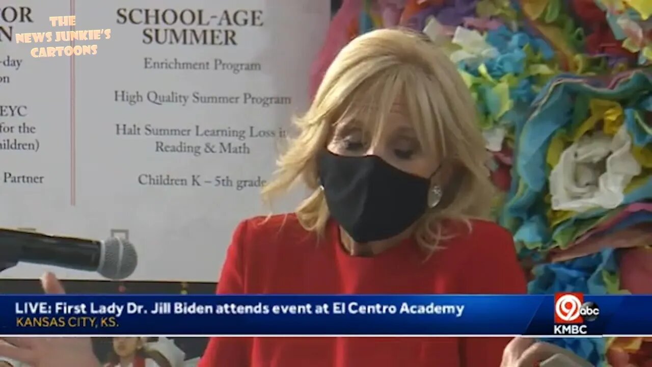 Jill Biden: "A lot of times people don't have a really positive image of the government."