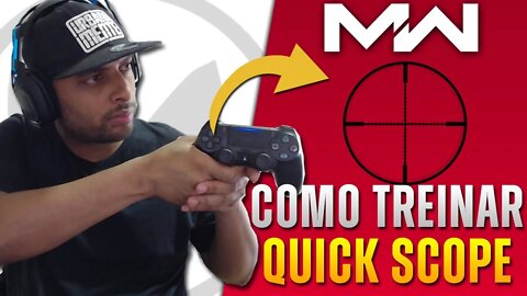 Como jogar de Sniper (CoD MW) APRENDA QUICK SCOPE AGORA! Call of duty Modern Warfare