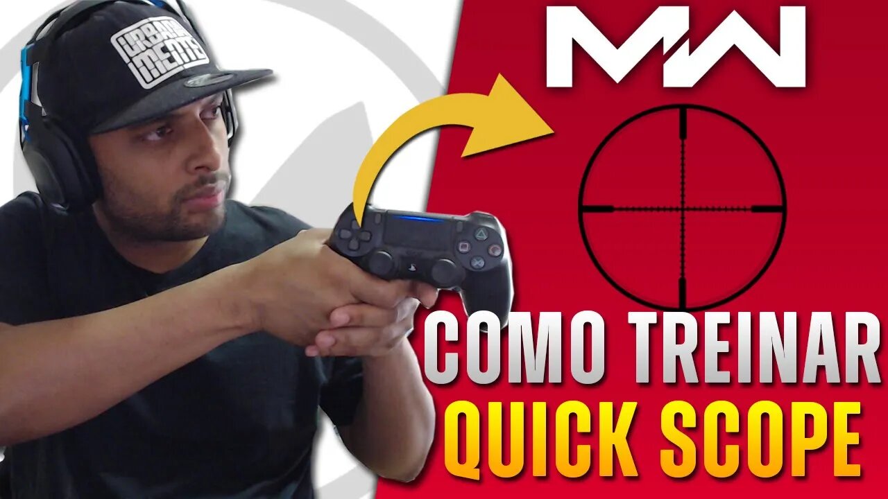 Como jogar de Sniper (CoD MW) APRENDA QUICK SCOPE AGORA! Call of duty Modern Warfare