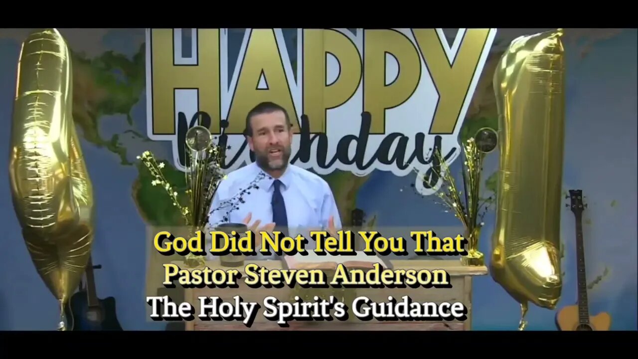 God Did Not Tell You That | Pastor Anderson | Sermon Clip