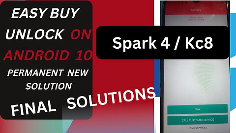 spark 4 kc8 easy buy unlock