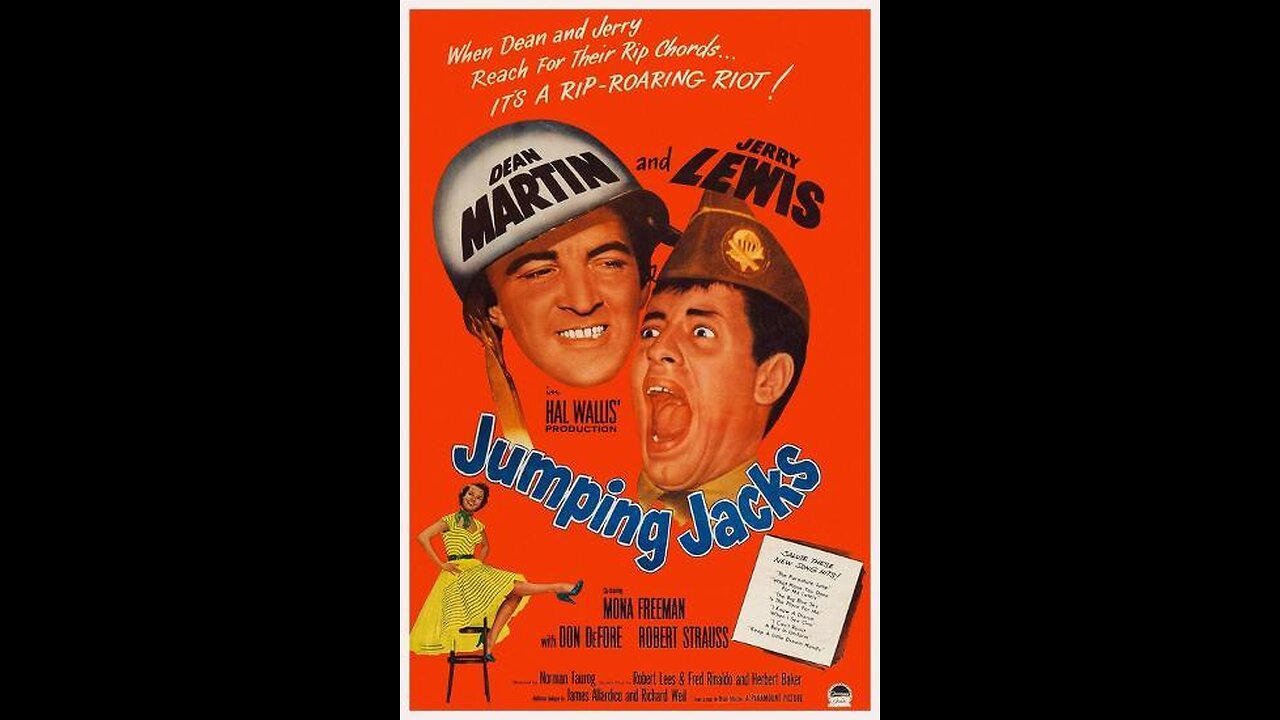 Jerry Lewis & Dean Martin ( Jumping Jacks ) Full Movie 1952