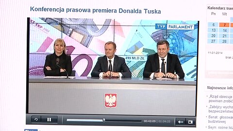 podziemna TV - TUSK: Polska będzie w gronie 20 najbogatszych krajów do 2022r. #22 (13.01.2014)