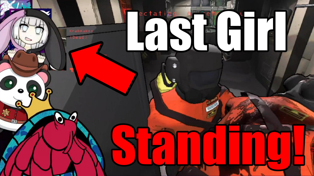 "The last girl standing!"