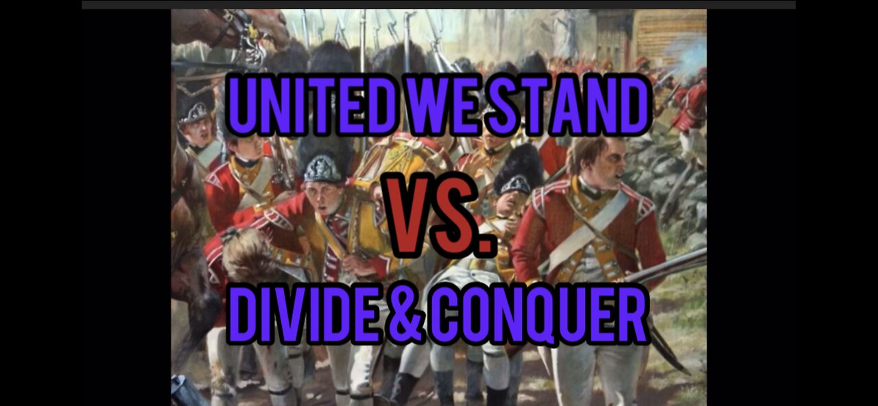 UNITED WE STAND Vs. DIVIDE ET Impera