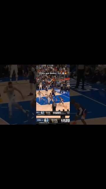 Luka Doncic and Devin Booker goes 1on1