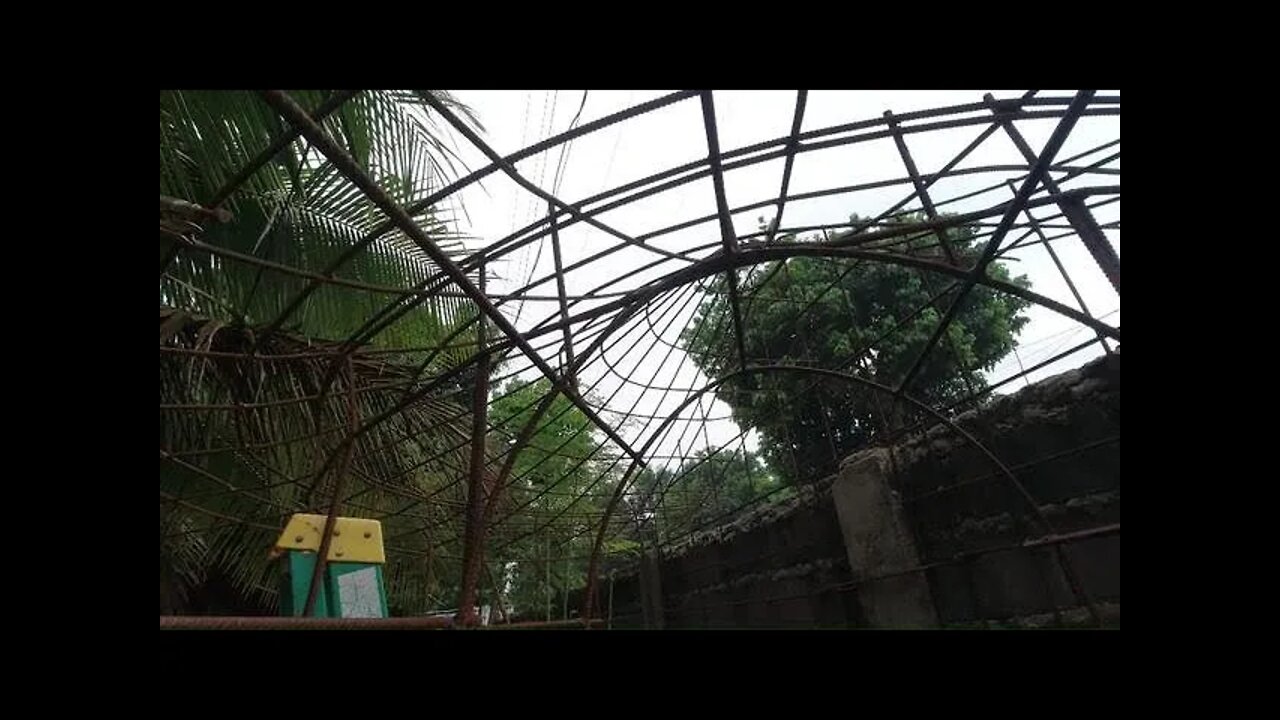 FERROCEMENT ROOF ON A SHED