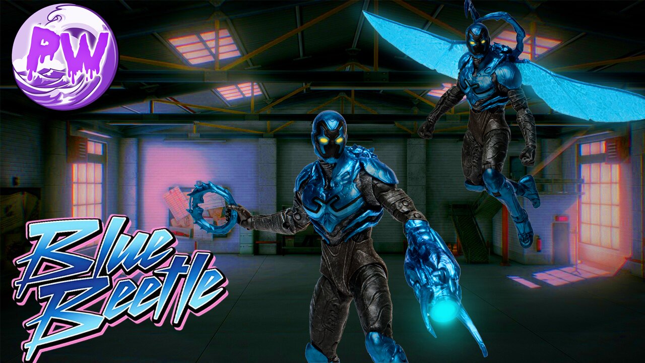 Blue Beetle Both Movie Figure Variants By McfarlaneToys DC Multiverse Review!