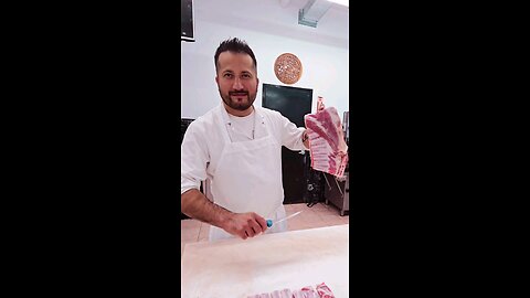 How to Cut Lamb Riblets #butcher #lamb #butchering #meat #riblets #knifeskills