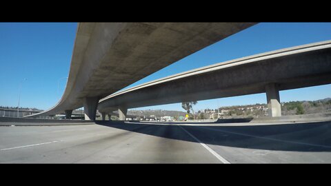 Blasian Babies DaDa Drives Down I-15 To Friars Rd (4K)