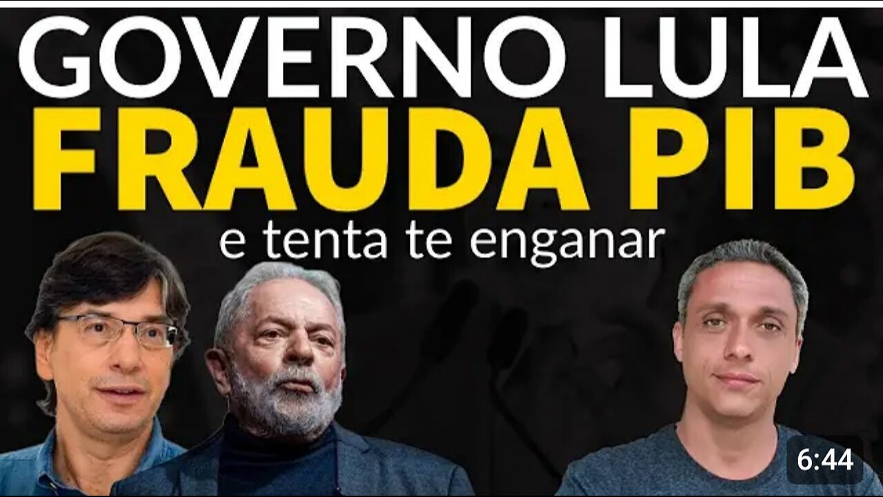 In Brazil, ex-convict Lula defrauds the GDP of 2.9... Understand how they are deceiving you