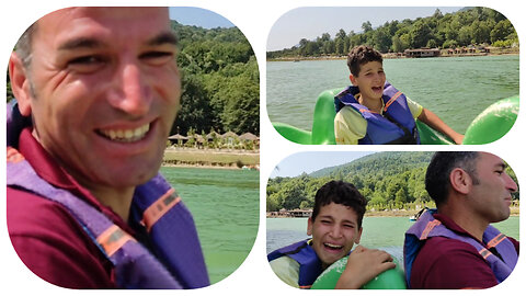 Boating in Abidarannoshahr Lake