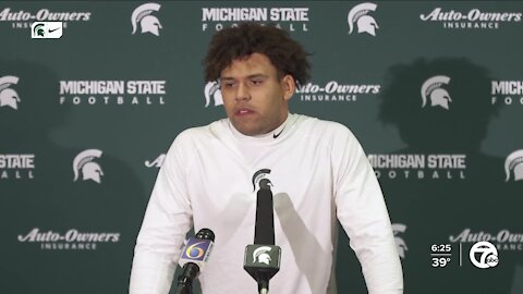 Connor Heyward challenges Michigan State teammates to know what's at stake against OSU