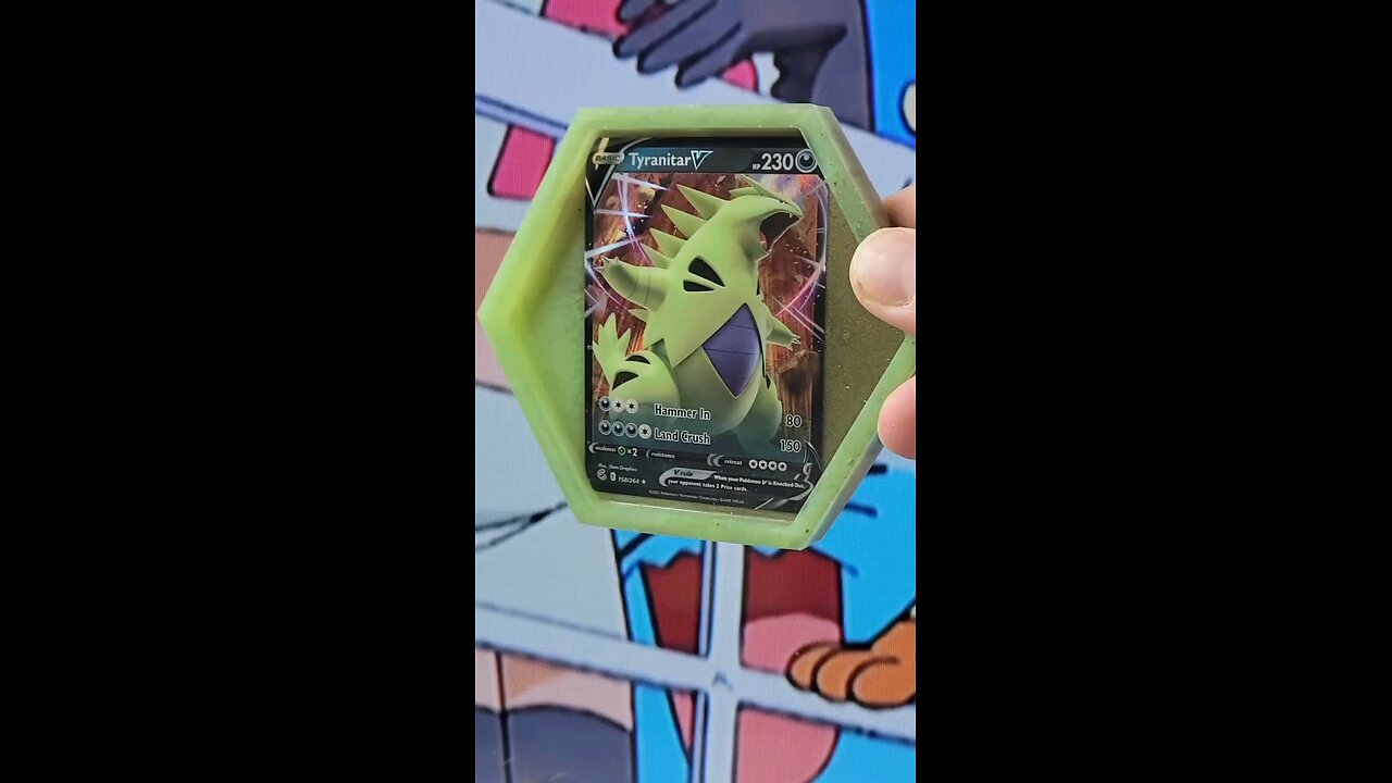 Tyranitar V Pokemon TCG Coaster!