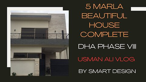 VISITING 5 MARLA BEAUTIFUL HOUSE IN DHA LAHORE