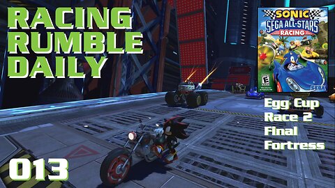 Racing Rumble Daily 013 - Sonic All-Stars Racing (2010) PC Egg Cup Race 2 Final Fortress