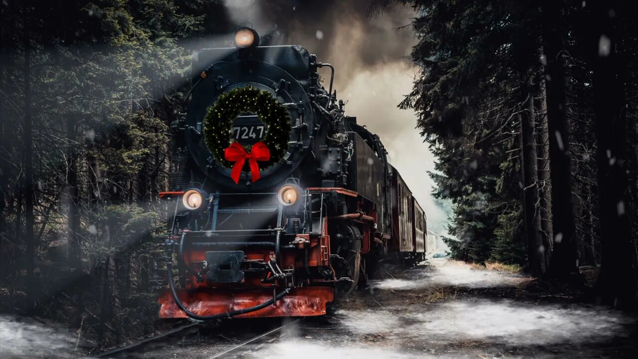 The Christmas Train/ Relaxing Train Sounds Ambience