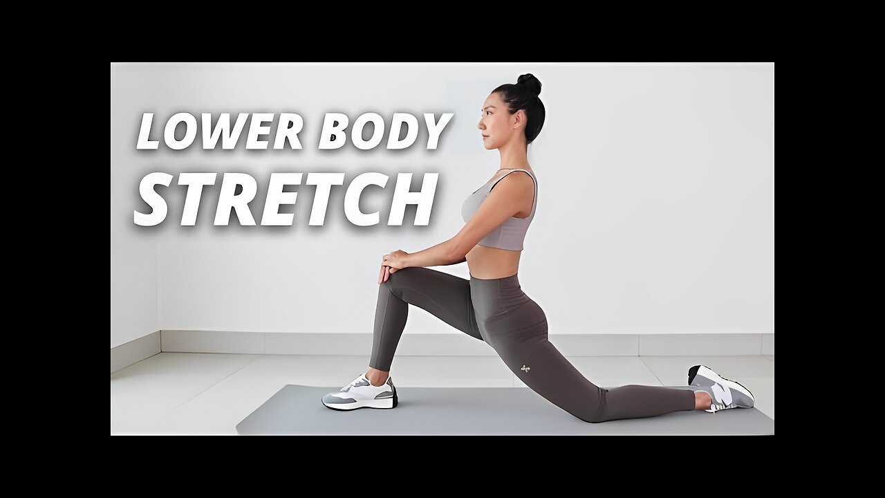 Lower body stretching every day - Eliminate hip pain and stiffness