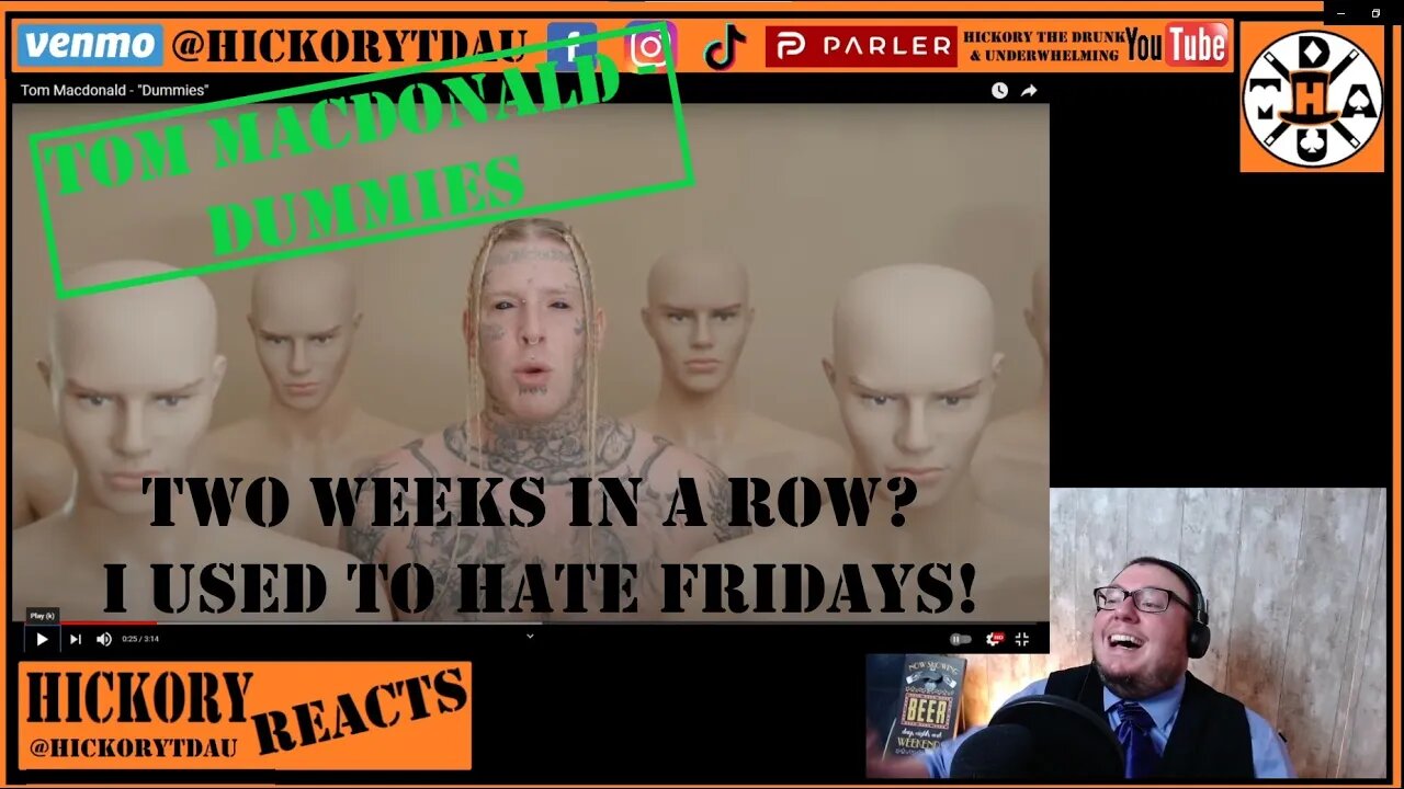 Tom MacDonald - "Dummies" Reaction |This One Got Me DANCING AND SINGING! | Hickory Reacts!