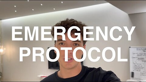 How to take back CONTROL over YOUR LIFE using this EMERGENCY PROTOCOL