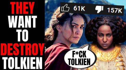 Rings Of Power SDCC Trailer Is A DISASTER For Amazon | Cast Loves That Is DESTROYS Tolkien