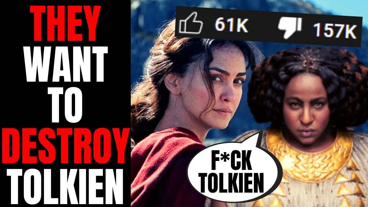 Rings Of Power SDCC Trailer Is A DISASTER For Amazon | Cast Loves That Is DESTROYS Tolkien