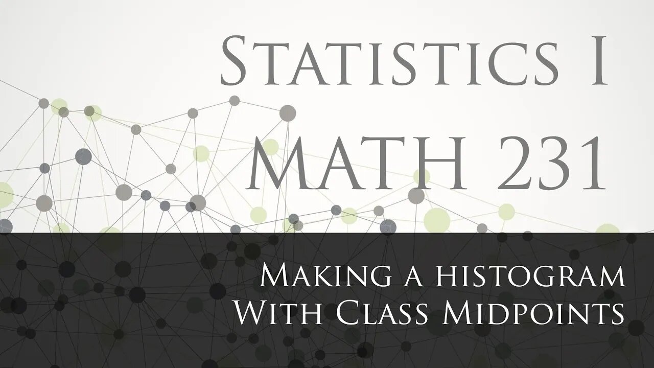 Making a histogram of the pulse rates of females using class midpoints