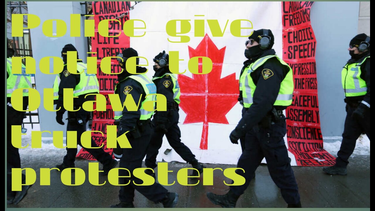 Canada, Ottawa truck protesters