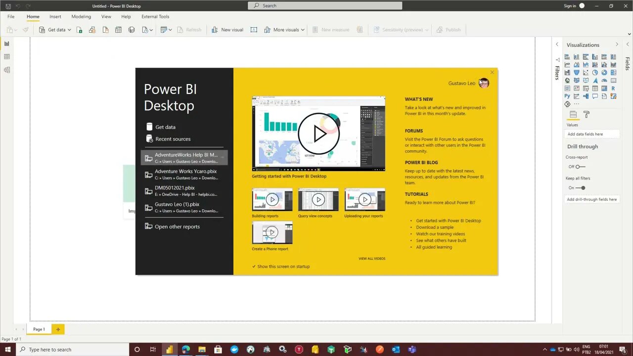 Reading DBF Files in Power BI