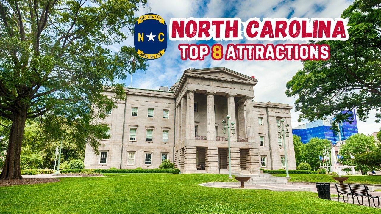 Top 8 Attractions in North Carolina | Tourist Attractions in North Carolina 2024 | Hidden Gems