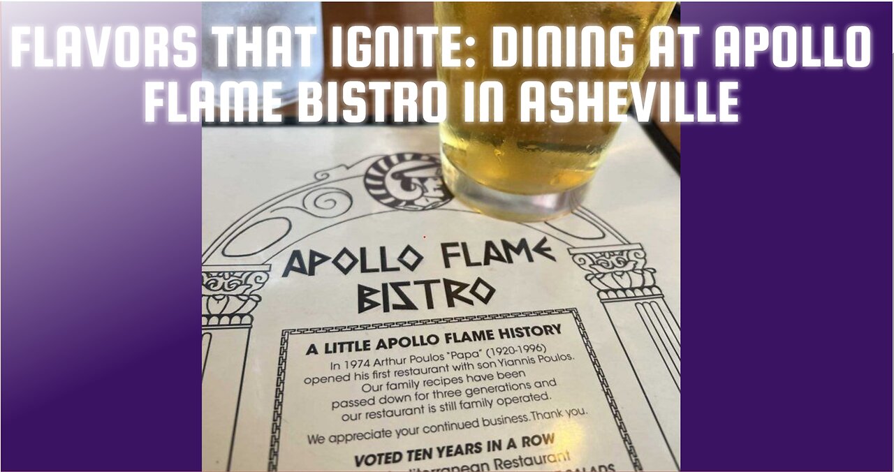 Flavors that Ignite: Dining at Apollo Flame Bistro in Asheville