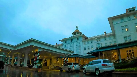 Driving Around Pinehurst, North Carolina During Rainstorm