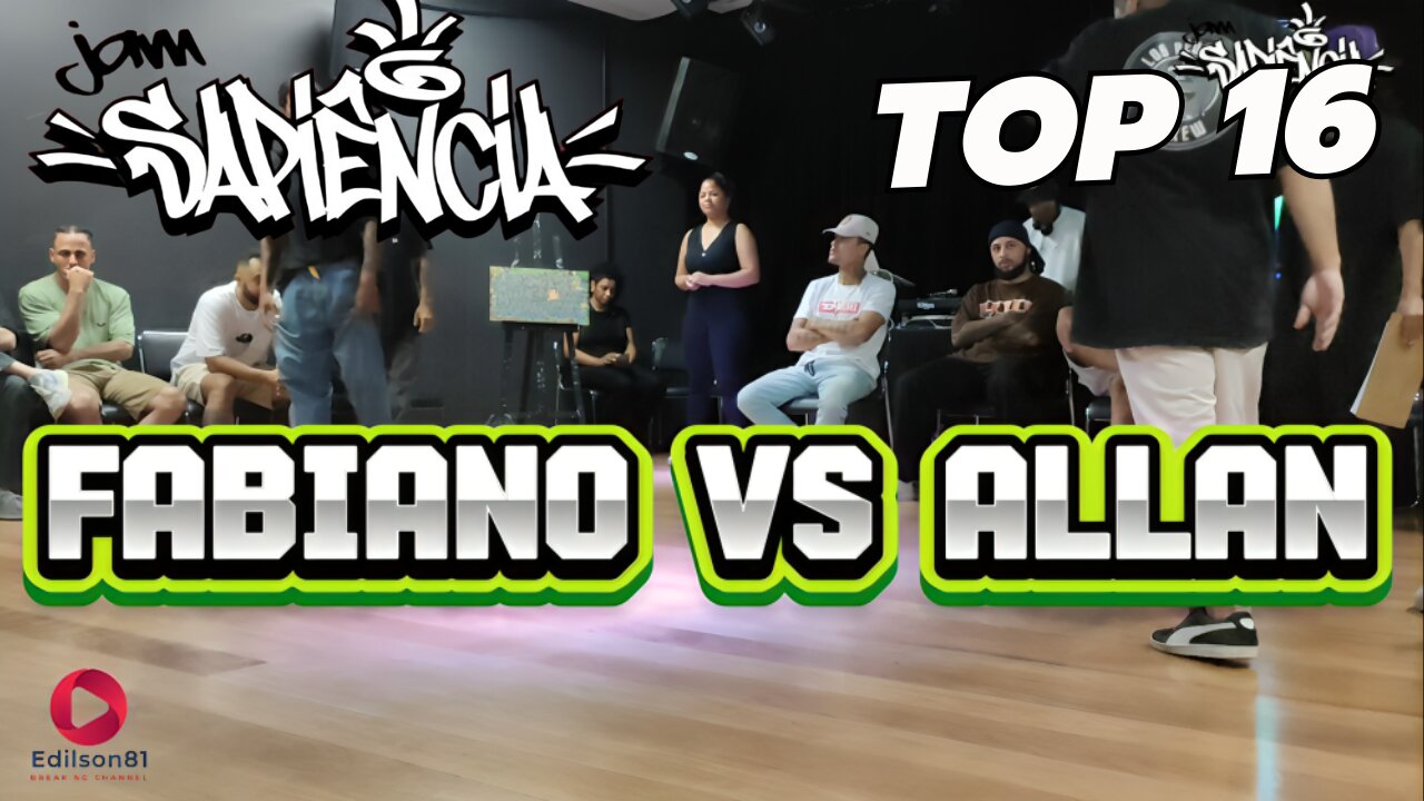 FABIANO VS ALLAN | TOP 16 | JAM SAPIENCIA 2024 | SUMARÉ - SP
