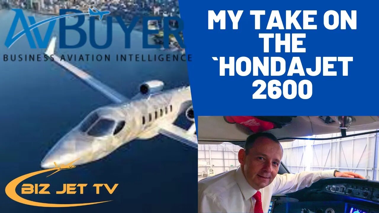 My take on the Hondajet 2600