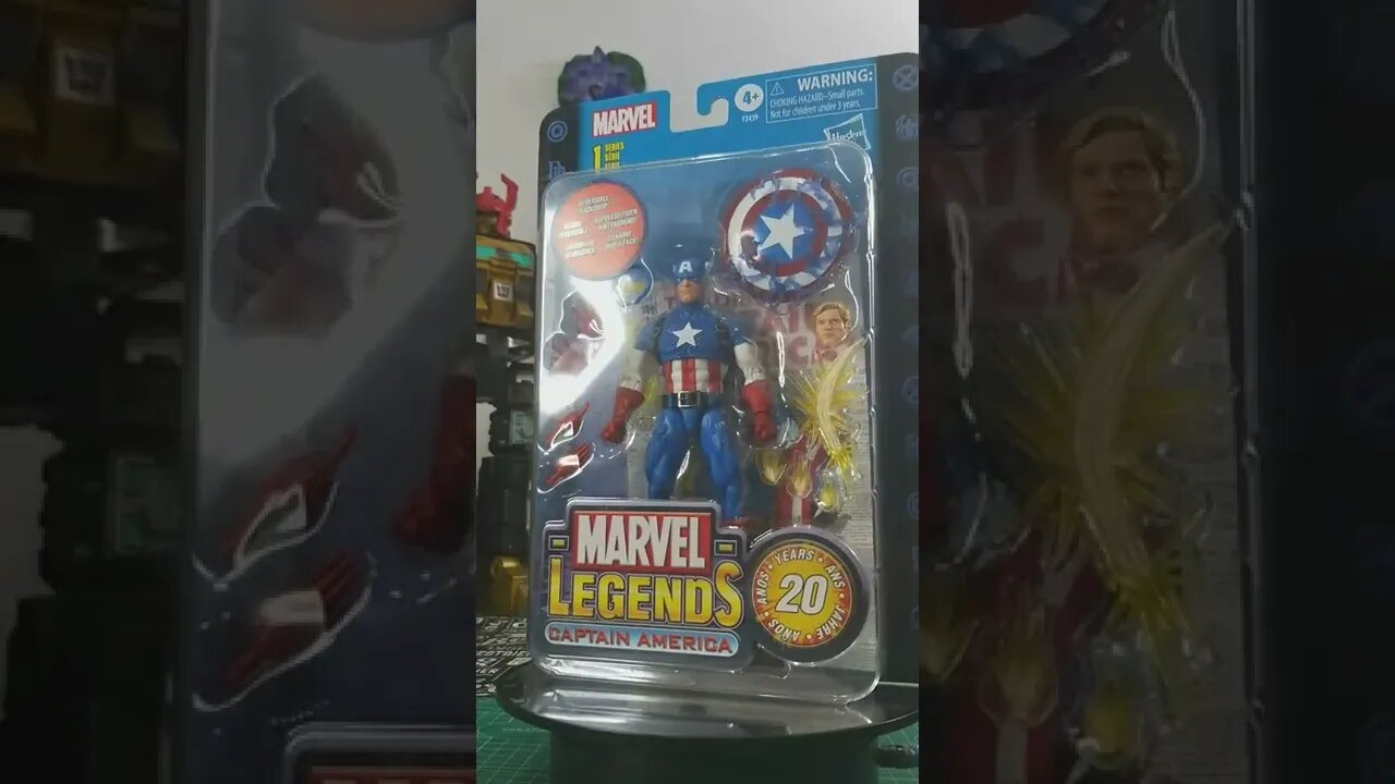 Captain America Marvel Legends 20 years